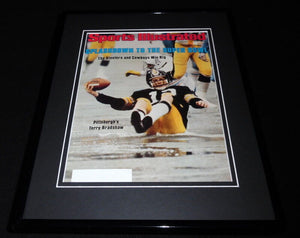 Terry Bradshaw 11x14 Framed ORIGINAL 1979 Sports Illustrated Cover Steelers