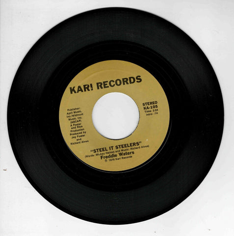 Pittsburgh Steel it Steelers Freddie Waters 45 RPM KA-105