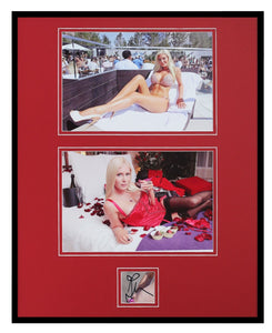 Heidi Montag Signed Framed 16x20 Stockings Heels Photo Display The Hills 