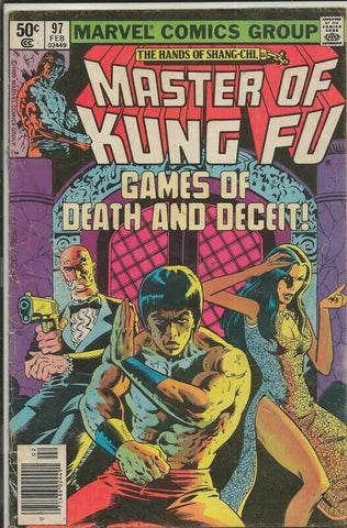 Master of Kung Fu #97 ORIGINAL Vintage 1981 Marvel Comics Shang Chi GGA