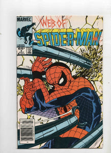 Web of Spider-Man #4 Vintage 1985 Marvel Comics