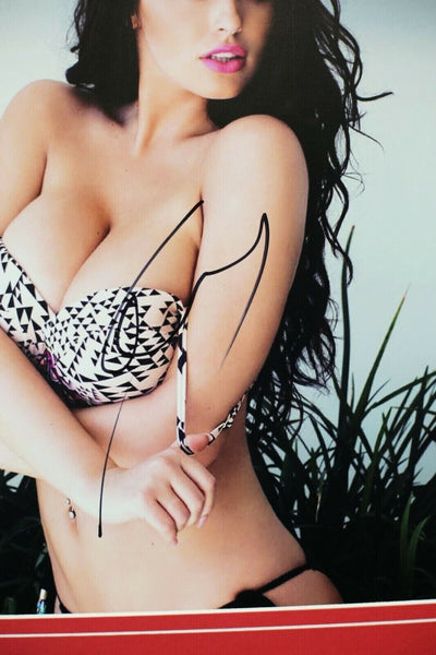 Abigail Ratchford Signed Framed 16x20 Lingerie Photo Set AW