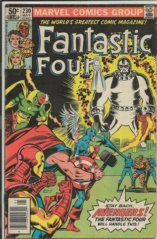 Fantastic Four #230 ORIGINAL Vintage 1981 Marvel Comics 