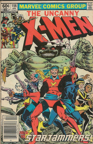 X Men #156 ORIGINAL Vintage 1982 Marvel Comics 1st Acanti / Origin Corsair