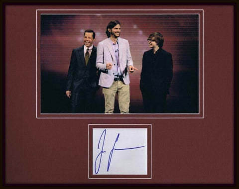 Jon Cryer Signed Framed 11x14 Photo Display JSA Two and a Half Men  