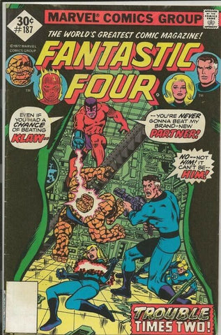 Fantastic Four #187 ORIGINAL Vintage 1977 Marvel Comics 