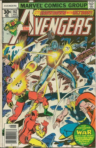 Avengers #162 ORIGINAL Vintage 1977 Marvel Comics 1st Jocasta