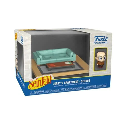 2021 Funko Pop Seinfeld Mini Moments Mini-Figure Diorama Set George Costanza