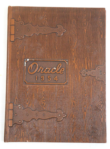 VINTAGE 1954 Waynesburg PA High School HS Oracle Yearbook