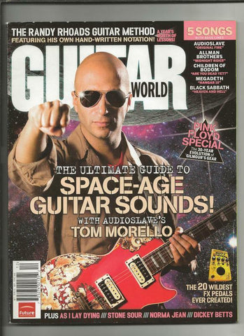 ORIGINAL December 2006 Guitar World Magazine w/ CD Audioslave Tom Morello