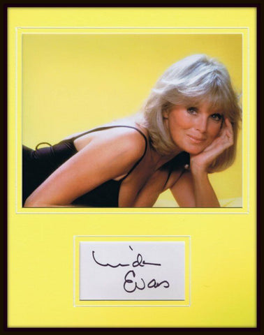 Linda Evans Signed Framed 11x14 Photo Display Dynasty 