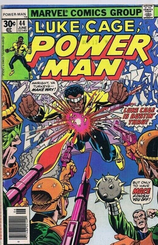 Luke Cage Power Man #44 ORIGINAL Vintage 1977 Marvel Comics 