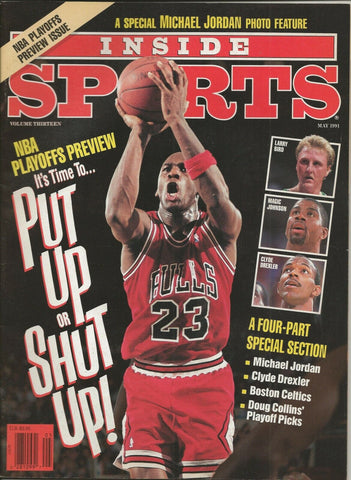 ORIGINAL Vintage May 1991 Inside Sports Magazine Michael Jordan Cover No Label