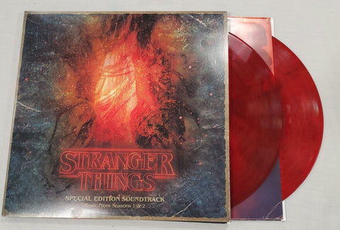 Stranger Things Special Edition Soundtrack 2x LP Vinyl Record Album Red