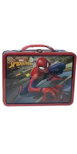 BRAND NEW 2022 Tin Box Co Marvel Spider-Man Climbing Metal Lunch Box