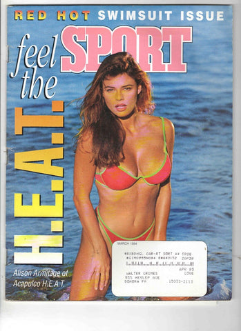 Mar 1994 Sport Magazine Swimsuit Issue Alison Armitage Acapulco Heat