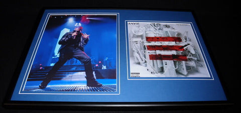 Jay Z Blueprint 3 Framed 12x18 Photo Display 