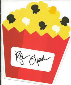 Ryan O'Neal Signed Index Card Peyton Place Bones Love Story