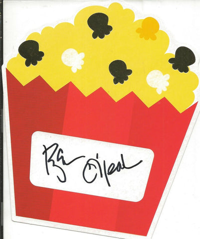 Ryan O'Neal Signed Index Card Peyton Place Bones Love Story