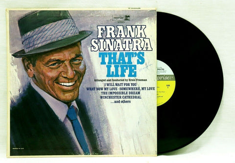 VINTAGE Frank Sinatra That's Life LP Record Album FS 1020