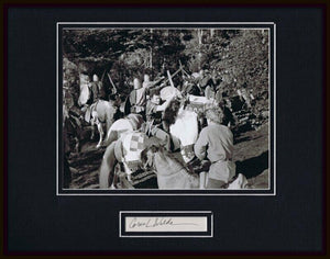 Cornel Wilde Signed Framed 11x14 Photo Display