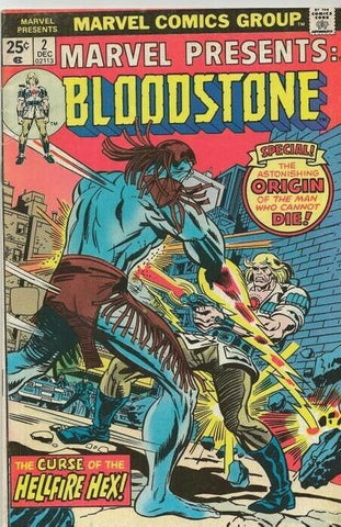 Marvel Presents #2 ORIGINAL Vintage 1975 Marvel Comics Bloodstone