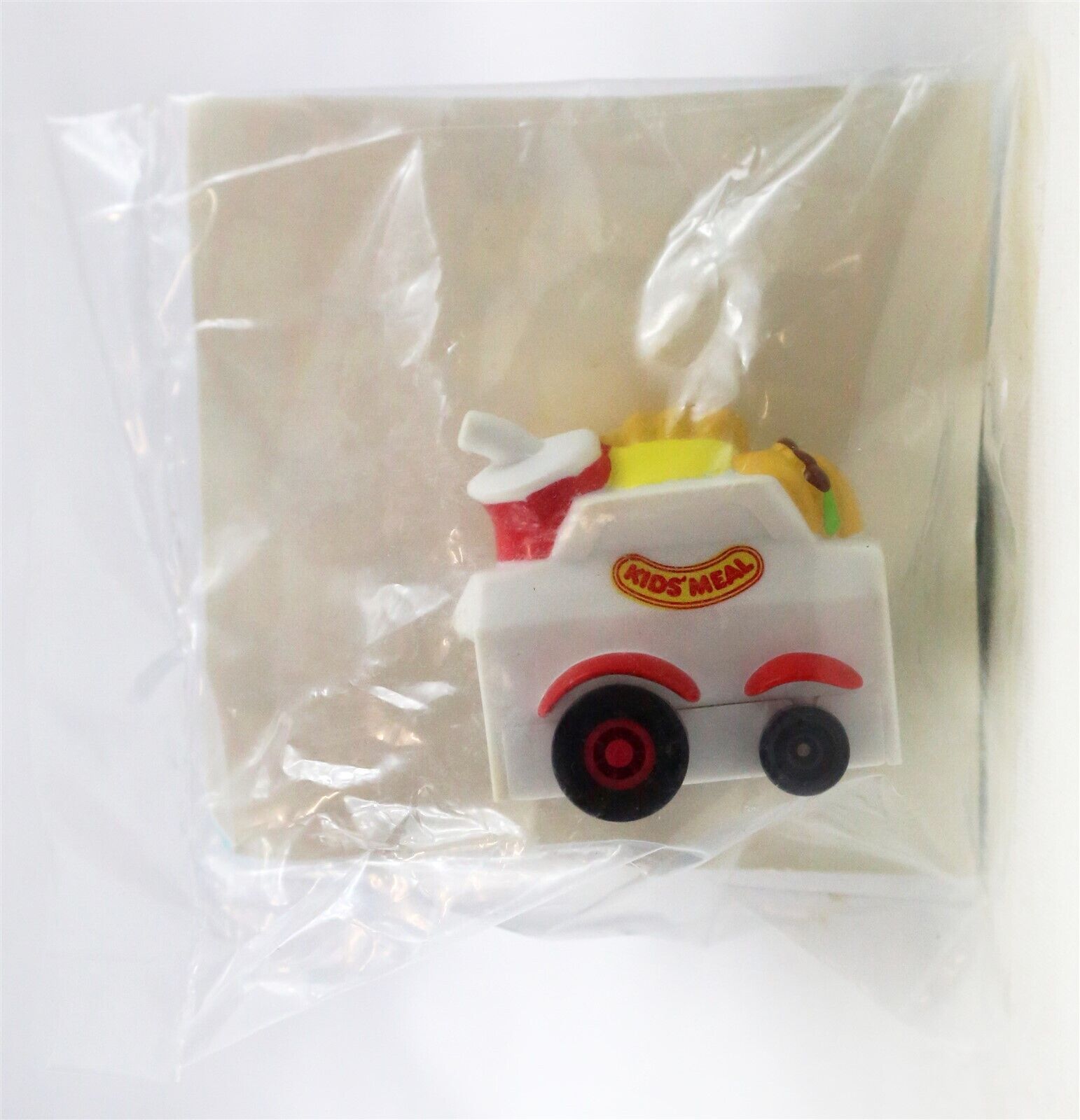 VINTAGE SEALED 1990 Wendy's Restaurant Kids Meal Fast Food Racers 