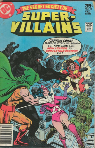 Secret Society of Super Villains #11 ORIGINAL Vintage 19777 DC Comics 