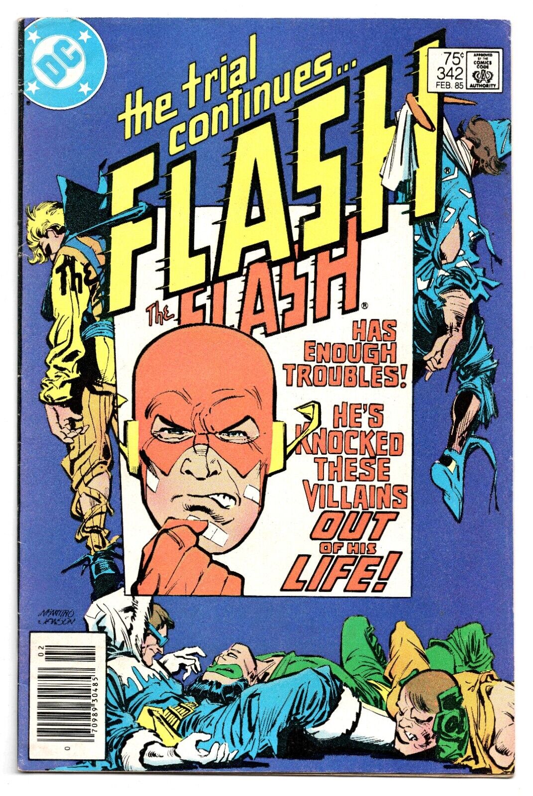 Flash #342 VINTAGE 1985 DC Comics