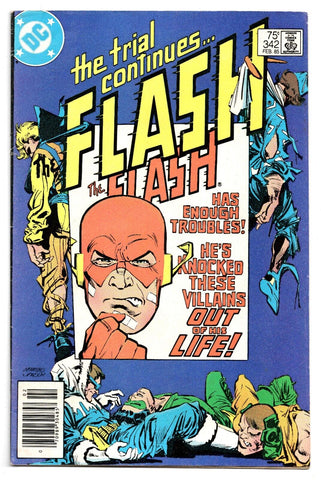 Flash #342 VINTAGE 1985 DC Comics