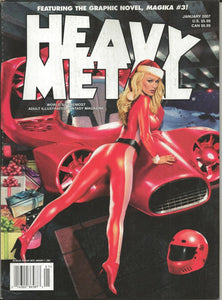 Heavy Metal Magazine Vol. 30 #6 VINTAGE Jan 2007 Claudio Aboy Cover GGA