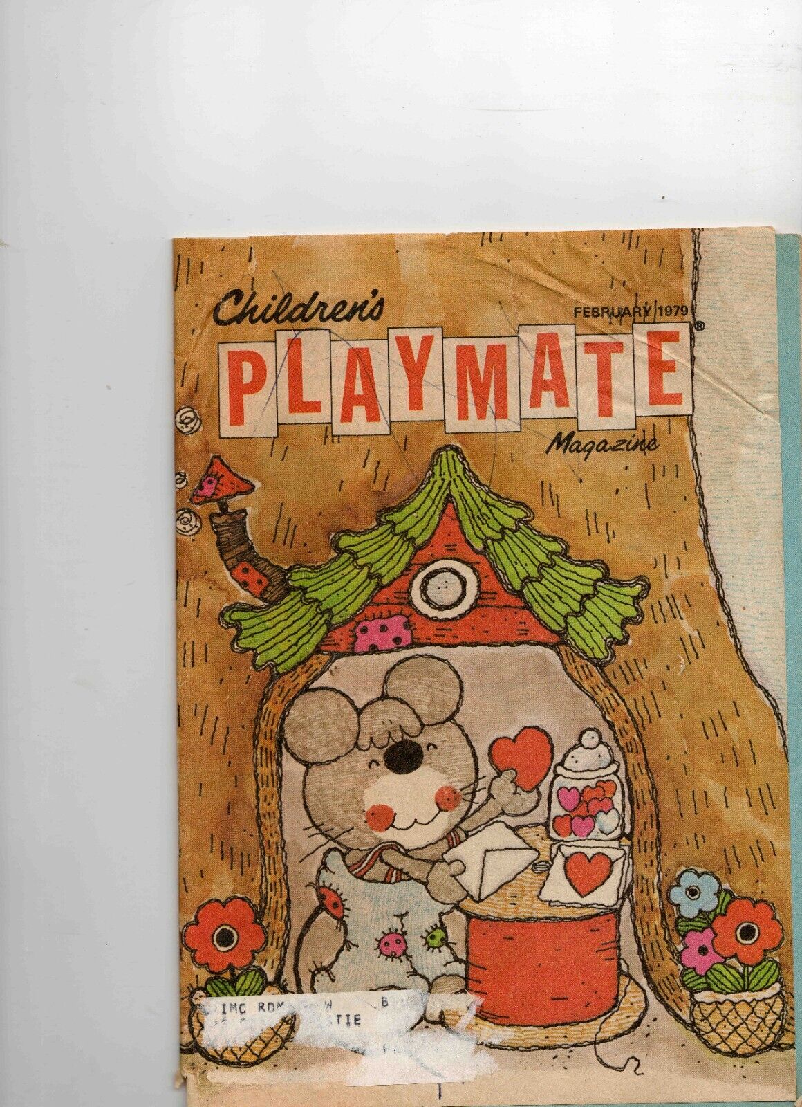 VINTAGE Feb 1979 Children's Playmate Magazine