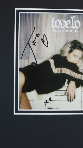 Tove Lo Signed Framed 16x20 Sunshine Kitty CD & Photo Display