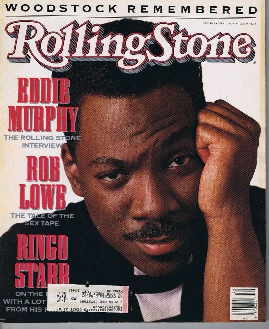 VINTAGE Aug 24 1989 Rolling Stone Magazine #559 Eddie Murphy Ringo Starr 