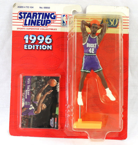 VINTAGE 1996 Starting Lineup SLU Action Figure Vin Baker Bucks