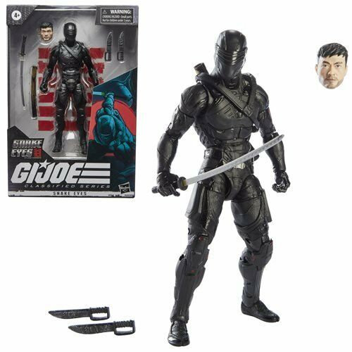 NEW SEALED 2021 GI Joe Classified Snake Eyes Origins Action Figure