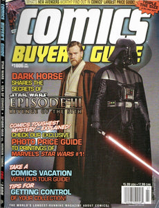 VINTAGE July 2005 Comic Buyer's Guide #1606 Star Wars Episode III CBG