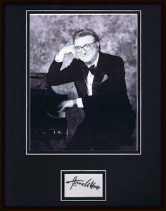 Steve Allen Signed Framed 11x14 Photo Display JSA