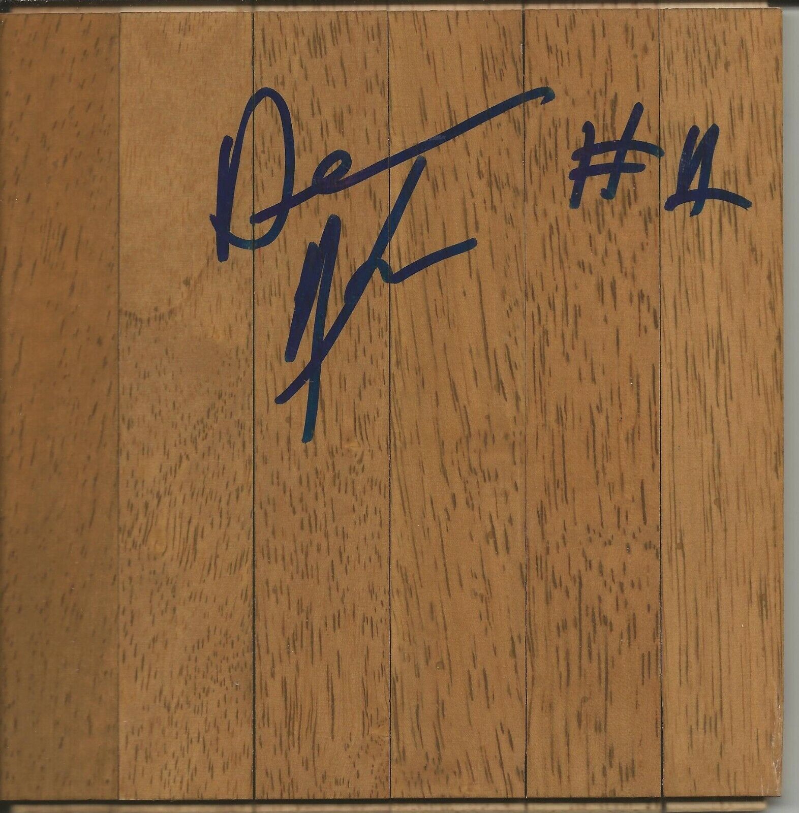 Deshaun Thomas Signed 6x6 Floorboard OSU Ohio State  