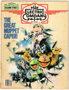 VINTAGE July 1981 Electric Company Magazine Great Muppet Caper