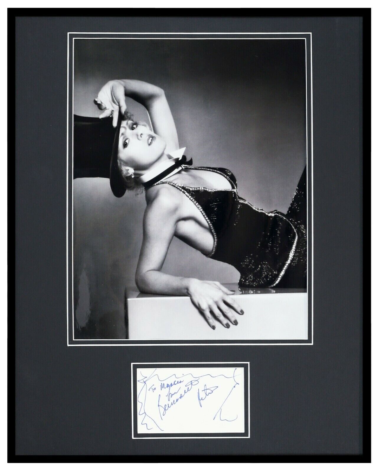 Bernadette Peters Signed Framed 16x20 Poster Photo Display 