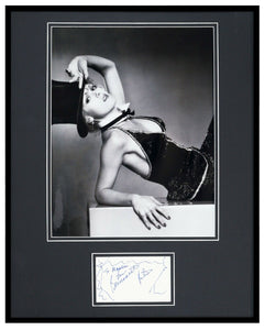 Bernadette Peters Signed Framed 16x20 Poster Photo Display 