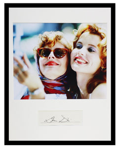 Geena Davis Signed Framed 11x14 Photo Display PREMIERE Thelma and Louise