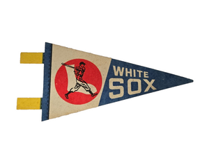 VINTAGE 1970s Chicago White Sox Mini Pennant