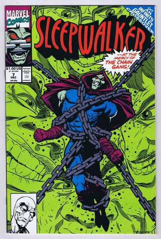 Sleepwalker #7 ORIGINAL Vintage 1991 Marvel Comics 