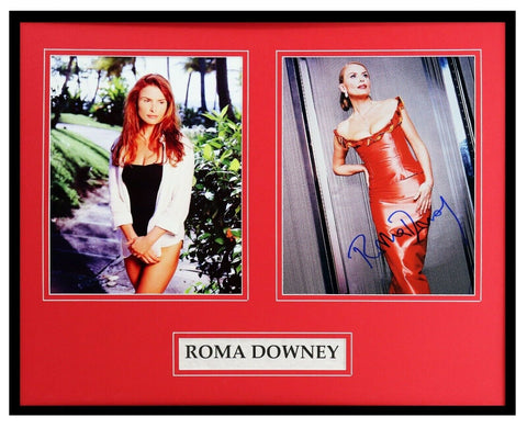 Roma Downey Signed Framed 16x20 Photo Set AW Touched by an Angel