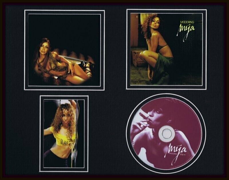 Mya 2003 Moodring Framed 11x14 CD & Photo Display