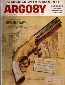 VINTAGE Sep 1958 Argosy Magazine Ernest Hemingway