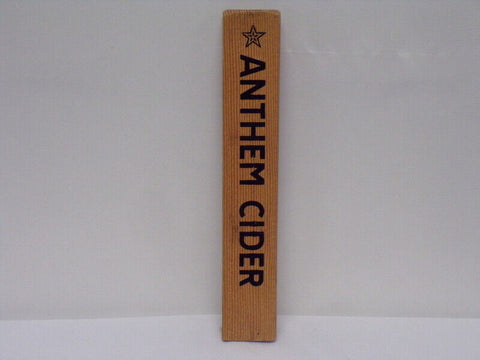 ORIGINAL Vintage Anthem Cider Beer Keg Tap Handle 