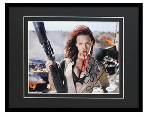 Erin Cummings Signed Framed 11x14 Photo Display JSA 